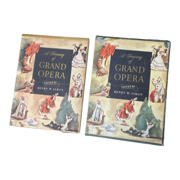 A Treasury of Grand Opera 1946 Henry W. Simon, Editor Collectible Vintage - Picture 7 of 7
